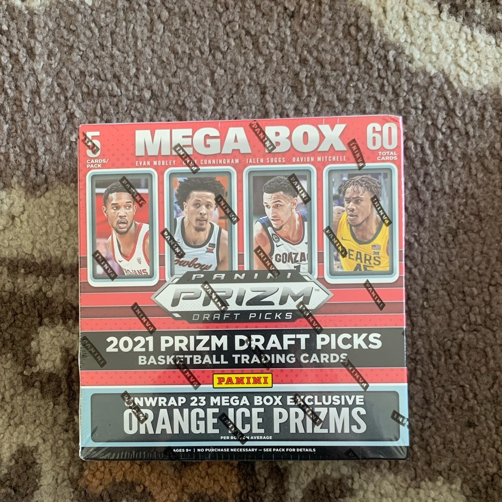 2021 prizm draft class basketball cards mega box brand new